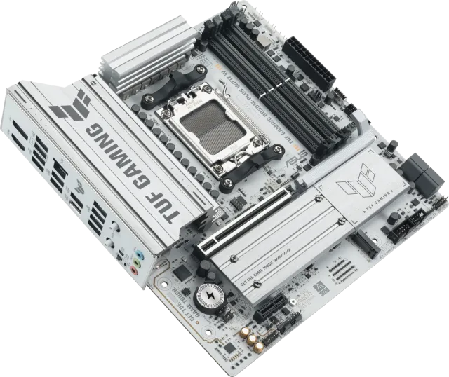 Материнская плата ASUS TUF GAMING B850M-PLUS WIFI7 White (90MB1MD0-M0EAY0) купить! 