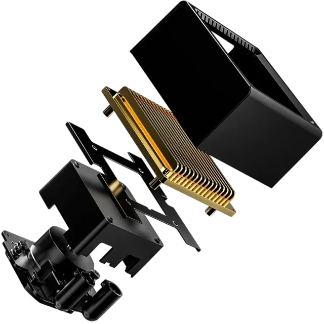 Система жидкостного охлаждения для процессора ID-COOLING DX360 GDL Black/Gold купить! 