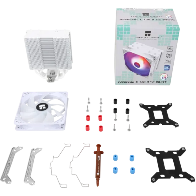 Кулер для процессора Thermalright Assassin X 120 R SE ARGB White (TRAX120RSEAW) купить! 