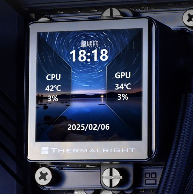Система водяного охлаждения Thermalright Frozen Vision 360 ARGB Black V2 (TRFV360ABV2) купить! 