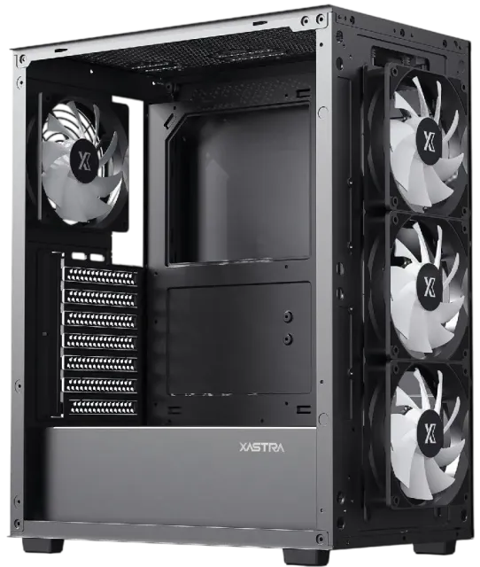 Офисный компьютер 990501 (Core i3-13100 3,4 ГГц/Intel B760/16 ГБ DDR4 3,6  ГГц/1024 ГБ SSD/Wi-Fi/650W/XASTRA A406 4ARGB Black) - купить! 