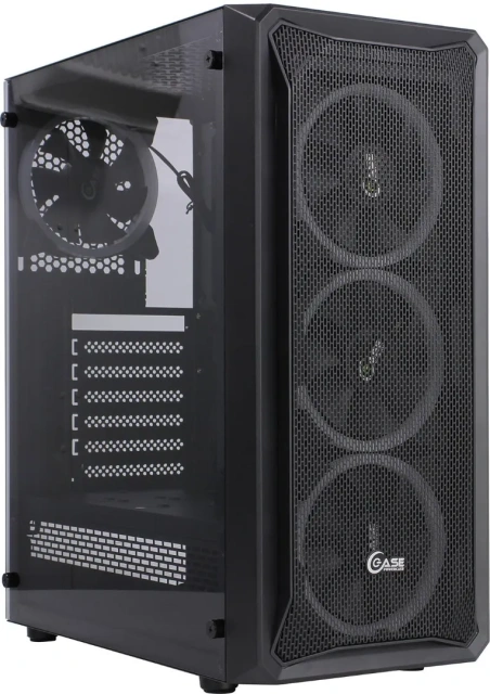 Компьютерный корпус Powercase Mistral X4 MESH LED CMIXB-L4 Black купить! 