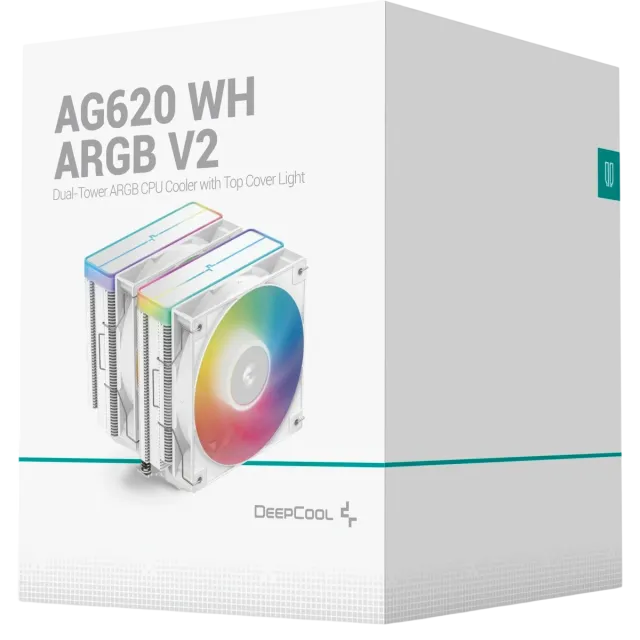 Кулер для процессора Deepcool AG620 WH ARGB V2 White купить! 