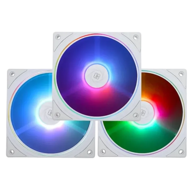 Комплект вентиляторов для корпуса Thermalright TL-S12-W ARGB White (TRTLS12W.3P) купить! 