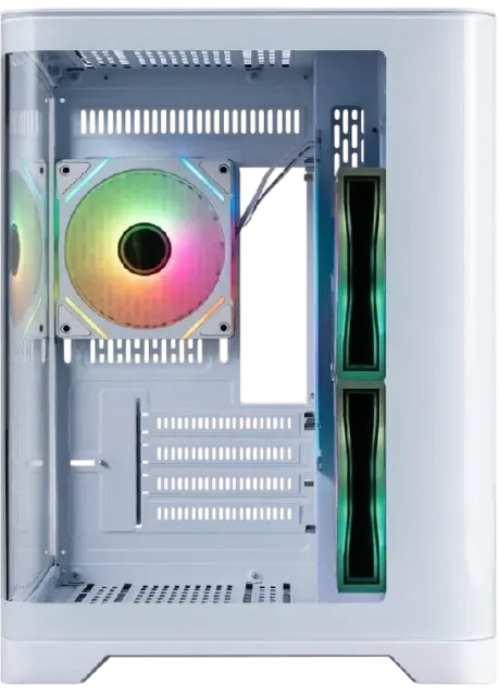 Компьютерный корпус 1STPLAYER UVIEW UV5 ARGB White (UV5-WH-2FC7R-W-1FC7-W) купить! 