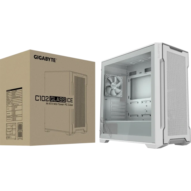 Компьютерный корпус Gigabyte C102G White (GB-C102GI) купить! 