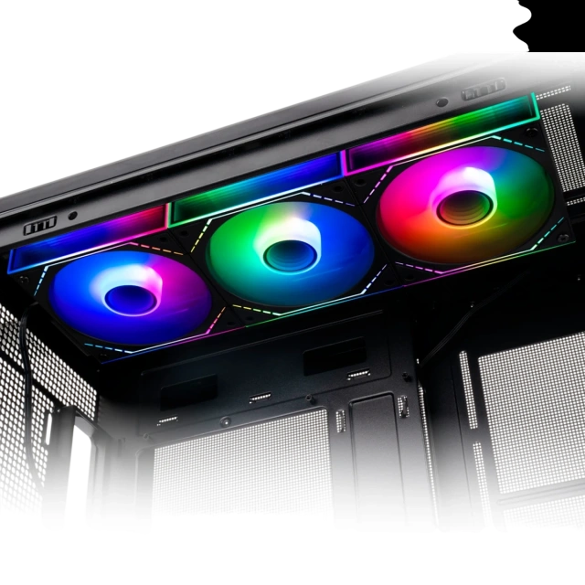Комплект вентиляторов для корпуса Thermalright TL-M12QR-S X3 Reverse ARGB Black (TRTLM12QRS.3P) купить! 