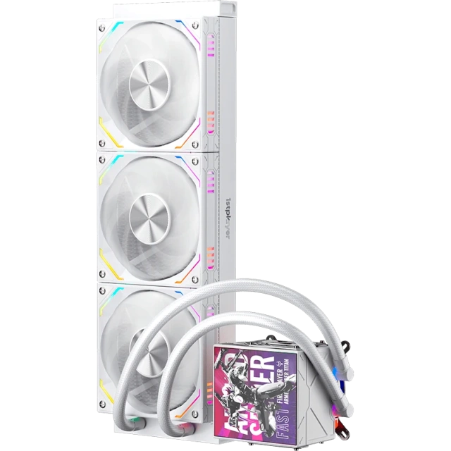 Система жидкостного охлаждения для процессора 1STPLAYER F.A.S.T. FT-360 White (FT-360-WH) купить! 