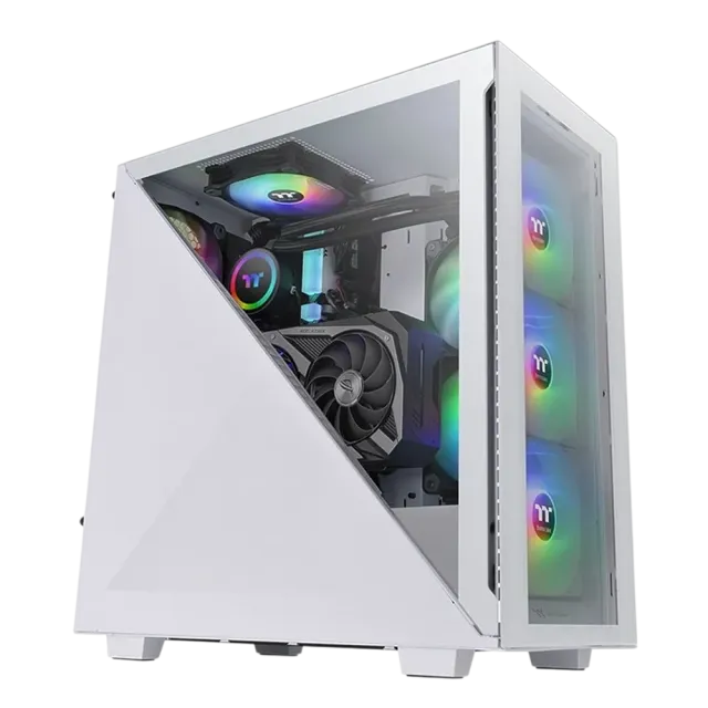 Компьютерный корпус Thermaltake DIVIDER 300 TG ARGB CA-1S2-00M6WN-01 Snow White купить! 