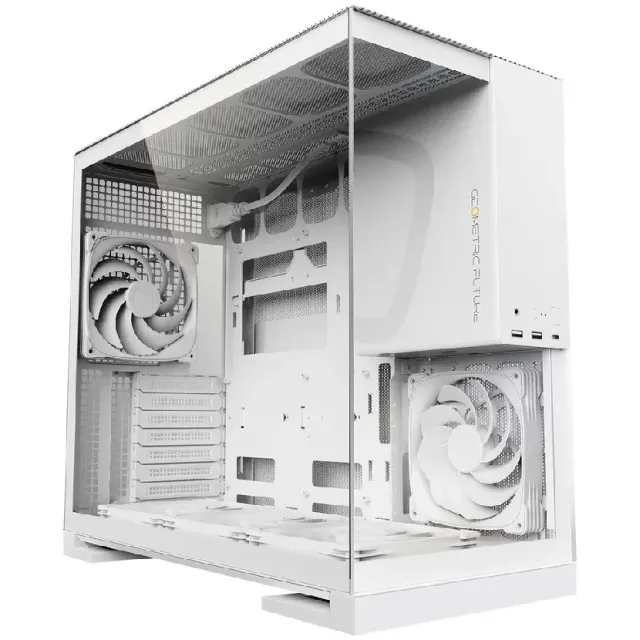 Компьютерный корпус Geometric Future Model 5 ARGB White with fans (1AM5WKWT01100) купить! 