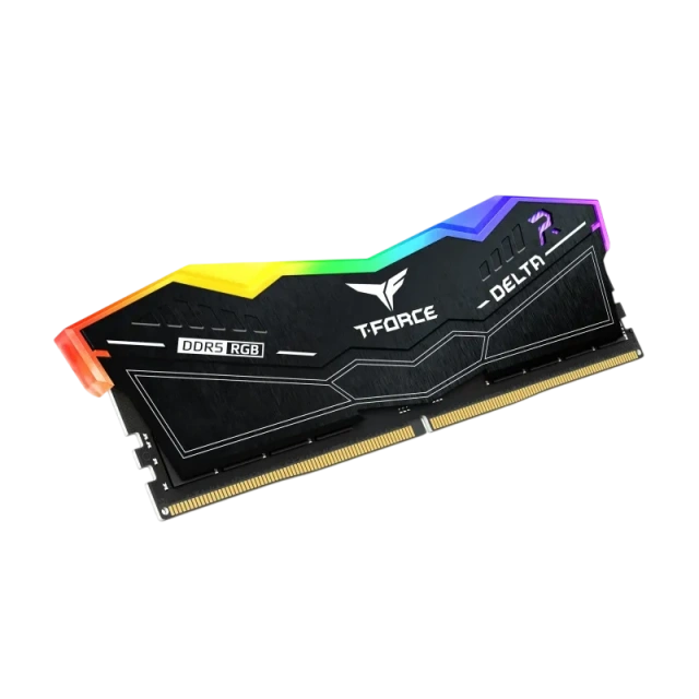 Оперативная память DDR5 32 ГБ 6000 МГц Team Group T-FORCE DELTA RGB Black (FF3D532G6000HC30DC01) модулей 2 шт. купить! 