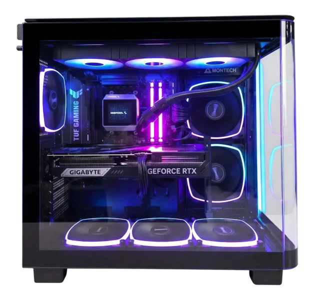 Игровой компьютер 992954 (Core Ultra 7 265KF 3.9 ГГц/Intel B860/32 ГБ DDR5 6.0 ГГц/1024 ГБ SSD/RTX 5060 Ti 16 ГБ/Wi-Fi/850W/Montech KING 95 PRO ARGB Black) - купить по выгодной цене!