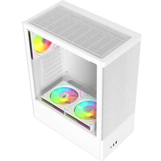 Компьютерный корпус ACD Citadel 108W TG White (AH-SI2G0W-00) купить! 