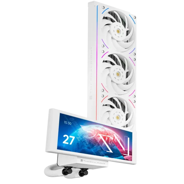 Система жидкостного охлаждения для процессора Thermalright Trofeo Vision 360 ARGB White (TRTV360AW) купить! 
