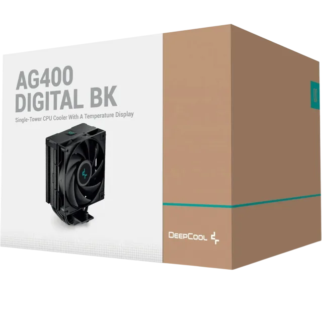 Кулер для процессора Deepcool AG400 DIGITAL BK (R-AG400-BKNDMN-G-2) купить! 