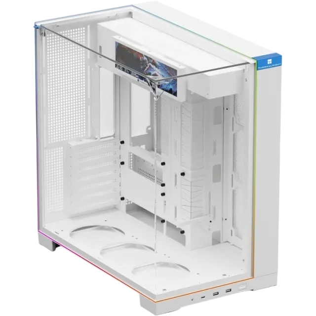 Компьютерный корпус Thermalright TR-A70 Vision TG ARGB LCD White (TRA70VW) купить! 