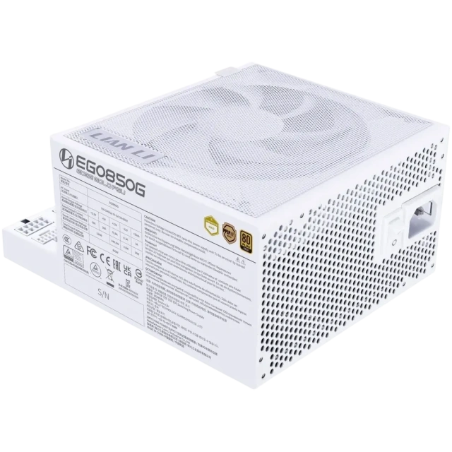 Блок питания Lian Li 850W EG0850G White (G9P.EG0850G.W000.RU) 16 Pin (PCIe 5.0 Connector Cable Details) купить! 
