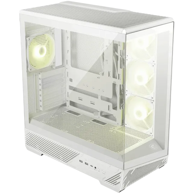 Компьютерный корпус MSI MAG PANO 130R PZ ARGB TG Reverse Blade Fan White (306-7G32W21-HH9) купить! 