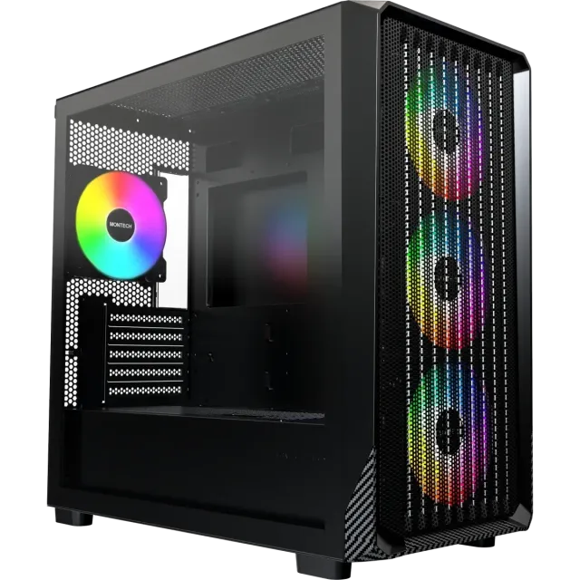 Компьютерный корпус Montech X5M ARGB TG Black (X5M (B)) купить! 