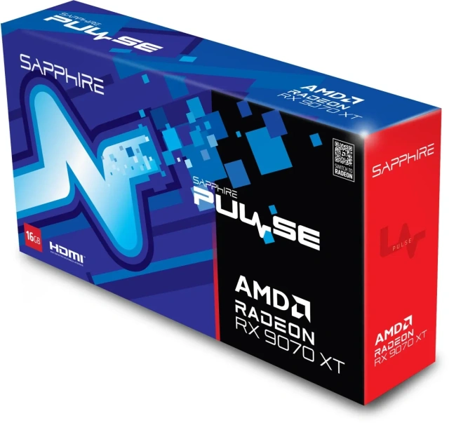 Видеокарта Sapphire Radeon RX 9070 XT PULSE GAMING (11348-03-20G) купить! 