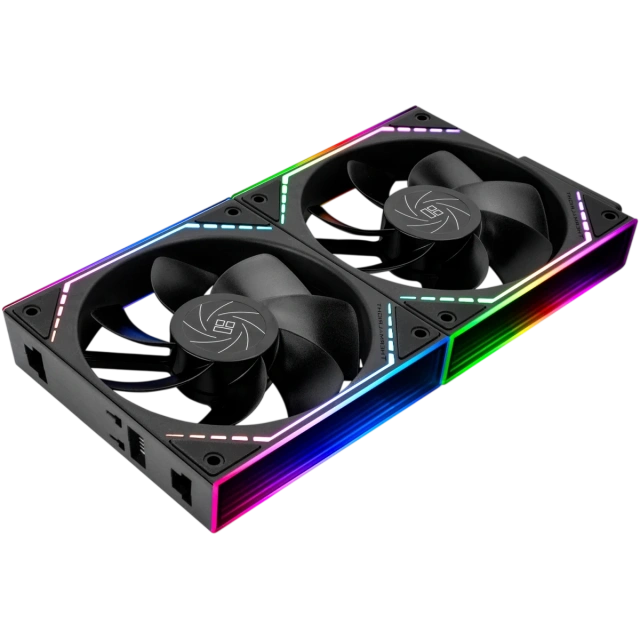 Комплект вентиляторов для корпуса Thermalright TL-M12QR X2 Reverse ARGB Black (TRTLM12QRX2.2P) купить! 