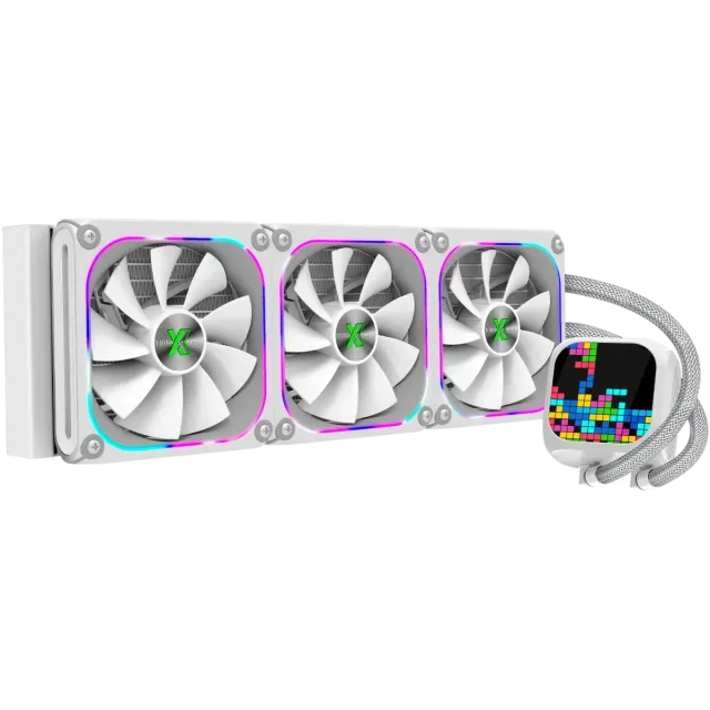 Система водяного охлаждения XASTRA LZ360 ARGB WH White (LZ360-WHAFAX-GL) купить! 