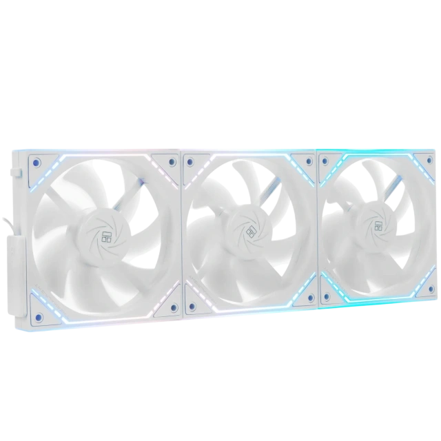 Комплект вентиляторов для корпуса Thermalright TL-M12QW-S X3 ARGB White (TRTLM12QWS.3P) купить! 