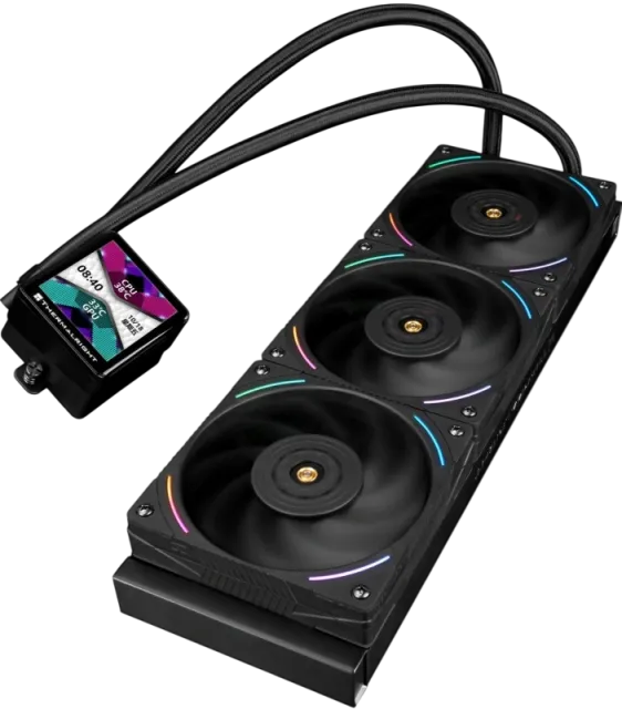 Система водяного охлаждения Thermalright Frozen Vision 360 ARGB Black V2 (TRFV360ABV2) купить! 