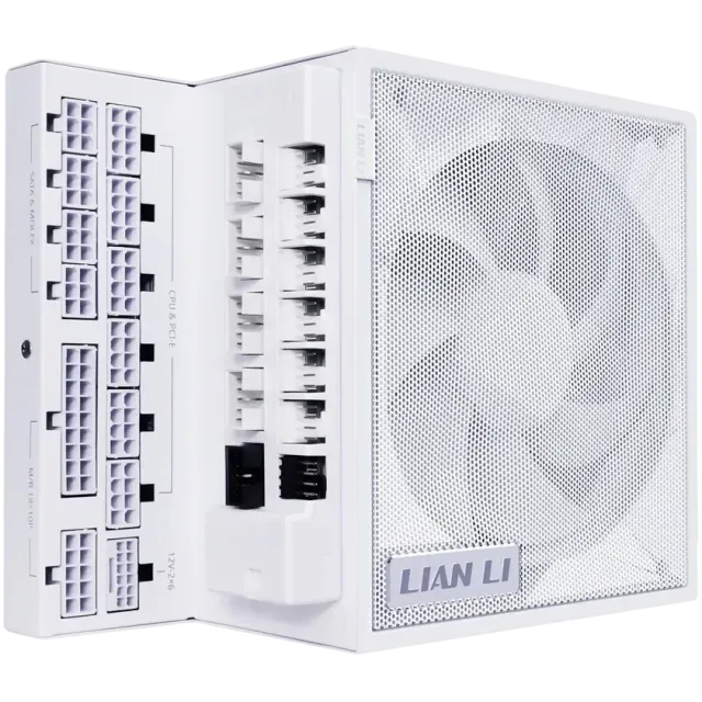 Блок питания Lian Li 1000W EG1000G White (G9P.EG1000G.WH00.RU) 16 Pin (PCIe 5.0 Connector Cable Details) купить! 
