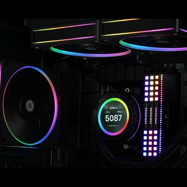 Система водяного охлаждения ID-Cooling SL360 Black купить! 