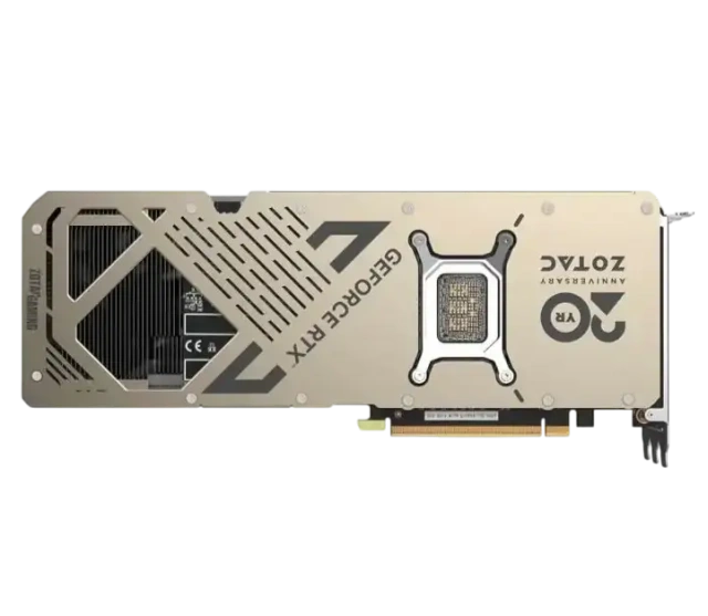 Видеокарта Zotac GeForce RTX 5080 SOLID CORE 20th Anniversary Edition OC 16GB (ZT-B50800J2S-10P) купить! 