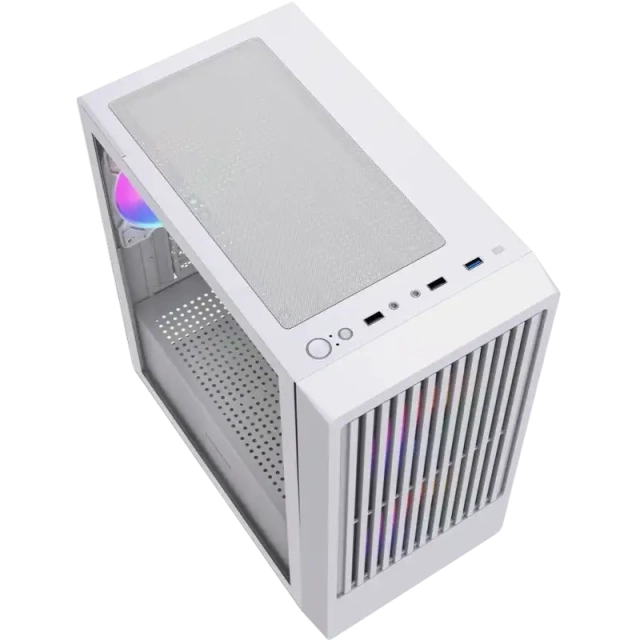 Компьютерный корпус Powercase Mistral SM07 TG ARGB White (CMMSM07W-A3) купить! 