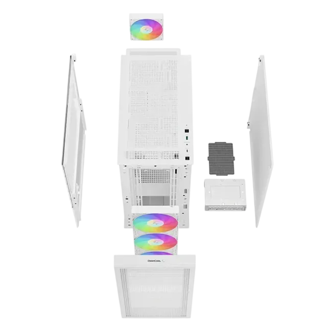 Компьютерный корпус Deepcool CH560 DIGITAL ARGB White (R-CH560-WHAPE4D-G-1) купить! 