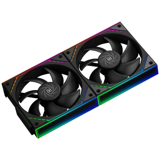 Комплект вентиляторов для корпуса Thermalright TL-M12Q X2 ARGB Black (TRTLM12QX2.2P) купить! 