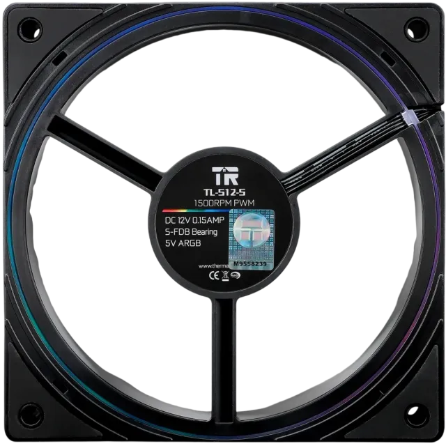 Комплект вентиляторов для корпуса Thermalright TL-S12-S ARGB Black (TRTLS12S.3P) купить! 