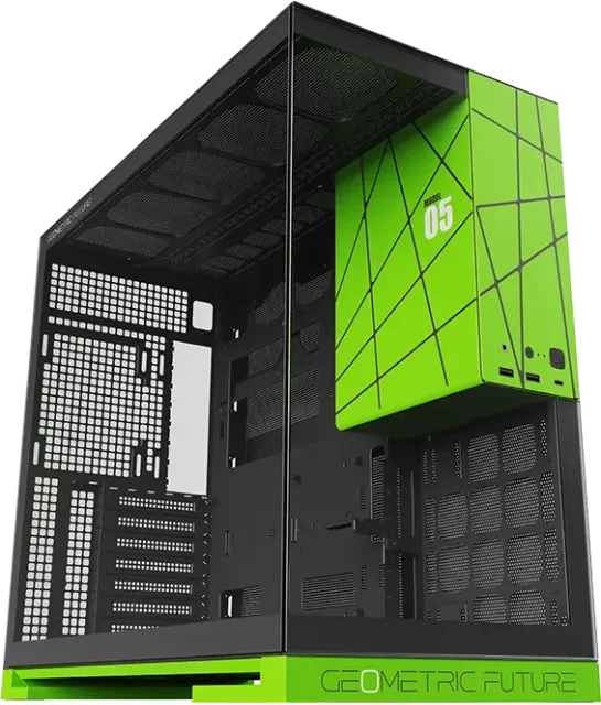 Компьютерный корпус Geometric Future Model 5 NV Style Limited Edition (1AM5WKNV00100) (GF_M5-NV) купить! 