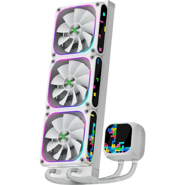 Система водяного охлаждения XASTRA LZ360 ARGB WH White (LZ360-WHAFAX-GL) купить! 