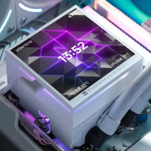 Система водяного охлаждения Thermalright Hyper Vision 360 ARGB White (TRHV360AW) купить! 