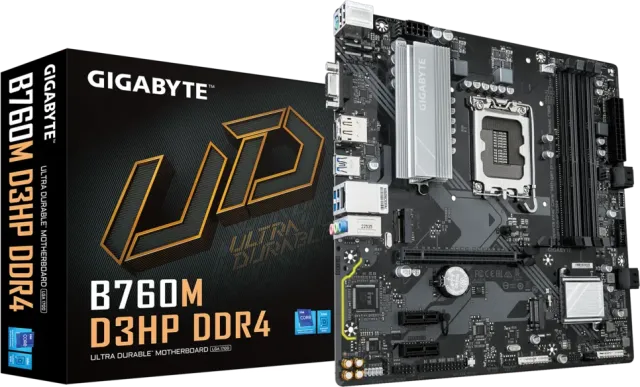 Материнская плата Gigabyte B760M D3HP DDR4 купить! 