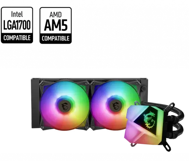 Система водяного охлаждения MSI MAG CORELIQUID C280 (MAG CORELIQUID C280) купить! 