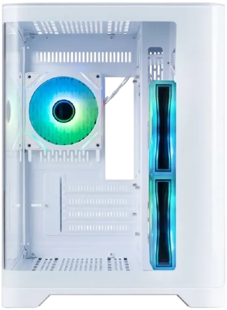 Компьютерный корпус 1STPLAYER UVIEW UV6 ARGB White (UV6-WH-2FC7R-W-1FC7-W) купить! 