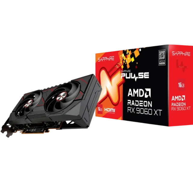 Видеокарта Sapphire Radeon RX 9060 XT Pulse Gaming OC 16GB (11350-03-20G) купить! 