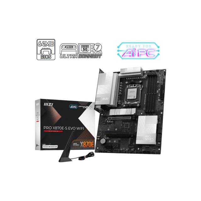 Материнская плата MSI PRO X870E-S EVO WIFI купить! 