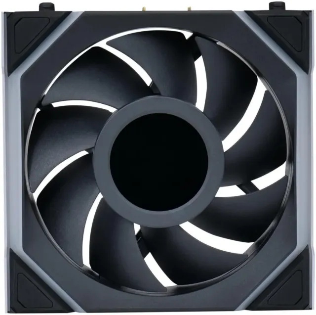 Вентилятор для корпуса Lian Li UNI FAN SL WIRELESS LCD 120 12SLLCD1W1B ARGB Black (G99.12SLLCD1W1B.R0) купить! 