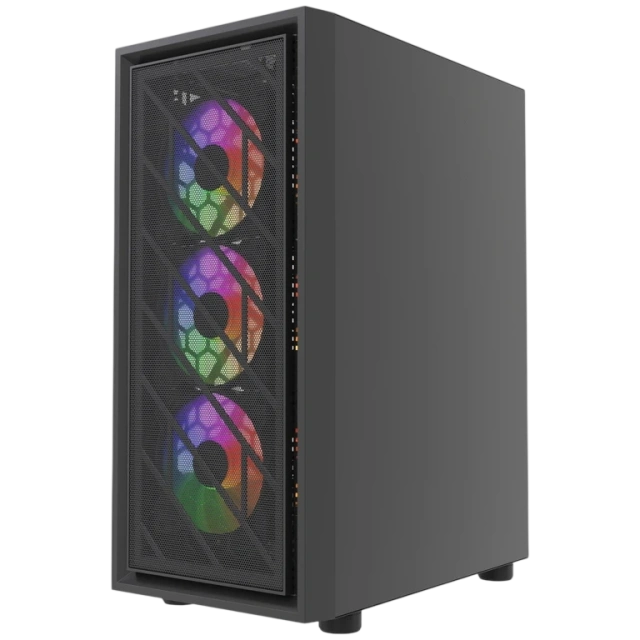 Компьютерный корпус Powercase Mistral EA16 TG FRGB Black (CMAEA16-L4) купить! 