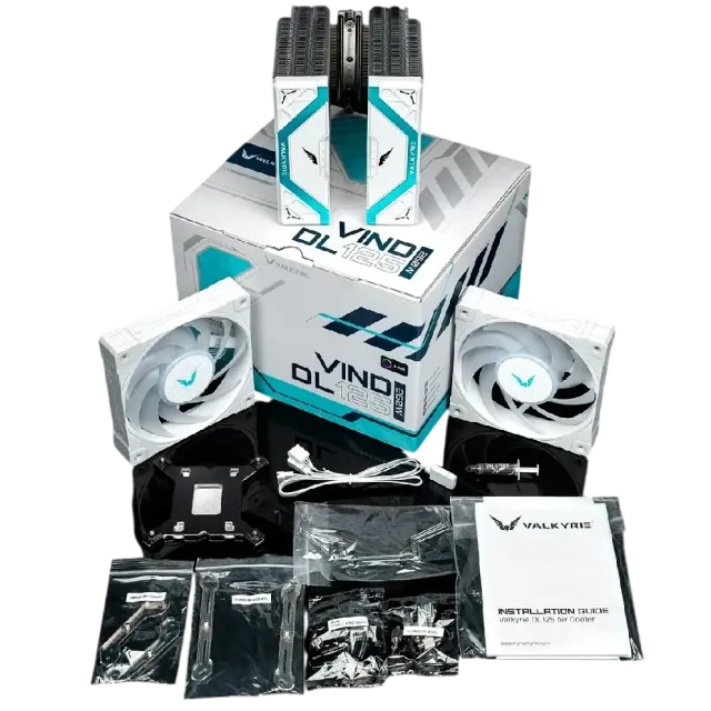 Кулер для процессора Valkyrie DL125 Vind ARGB White (HW NA125-W) купить! 