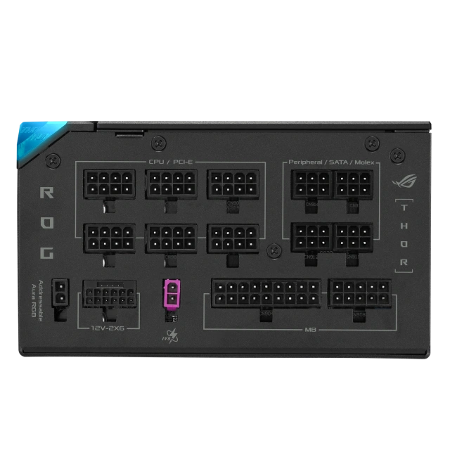Блок питания ASUS 1200W ROG-THOR-1200P3-GAMING (90YE00V2-B0NA00) 16 Pin (PCIe 5.0 Connector Cable Details) купить! 