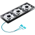 Комплект вентиляторов для корпуса JONSBO Reverse ARGB LED Black (ZA-420BR) купить! 