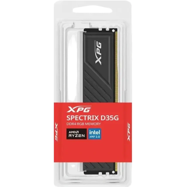 Оперативная память 32 Gb 3200 MHz ADATA XPG SPECTRIX D35G RGB Black (AX4U320032G16A-SBKD35G) купить! 