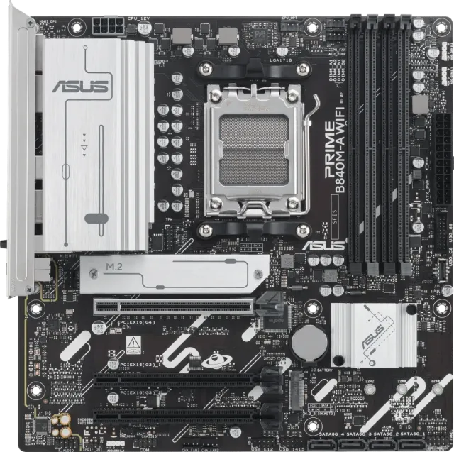 Материнская плата ASUS PRIME B840M-A WIFI (90MB1J20-M0EAY0) купить! 